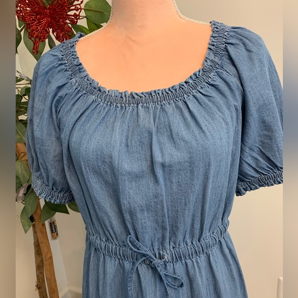 🦋Style and Co. denim dress size small - Picture 2 of 9